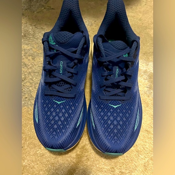 Hoka Deep Blue Running Shoes Women’s 9.5 - Picture 2 of 4